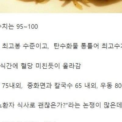 당뇨환자 최악의 음식 1위