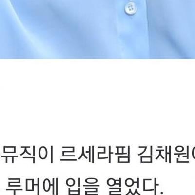 벌레와 x 기래기 콜라보  김채원 마약게이트 찌라시