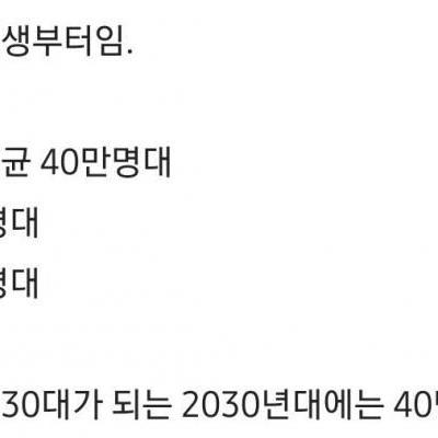 블라인드펌) 한국 저출산 골든타임은 이미 끝났다.